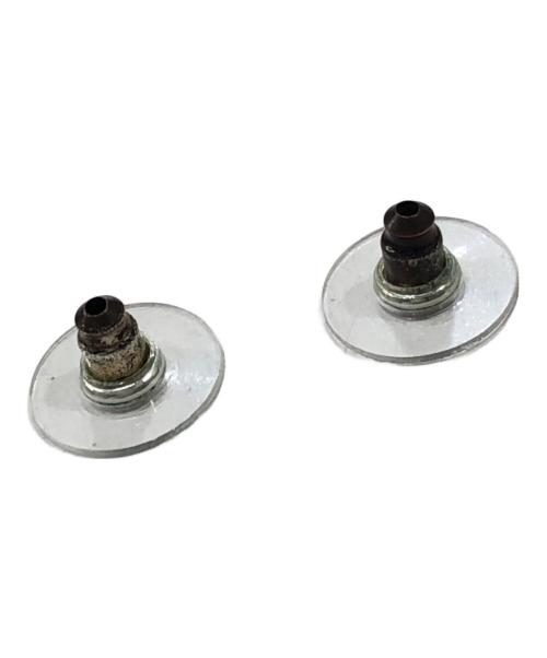 CHANEL（シャネル）CHANEL (シャネル) ココマーク×ラインストーンピアス シルバーの古着・服飾アイテム