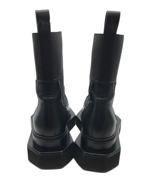 RICK OWENS（リックオウエンス）RICK OWENS (リックオウエンス) BEATLE TURBO CYCLOPS BOOTS ブラック サイズ:24.5の古着・服飾アイテム