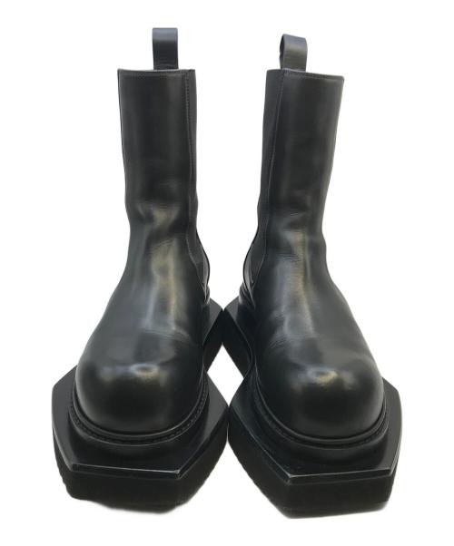 RICK OWENS（リックオウエンス）RICK OWENS (リックオウエンス) BEATLE TURBO CYCLOPS BOOTS ブラック サイズ:24.5の古着・服飾アイテム