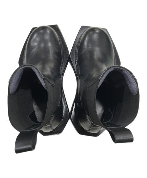 RICK OWENS（リックオウエンス）RICK OWENS (リックオウエンス) BEATLE TURBO CYCLOPS BOOTS ブラック サイズ:24.5の古着・服飾アイテム