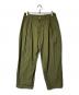 ironari（イロナリ）の古着「サマームササビパンツ」｜オリーブ
