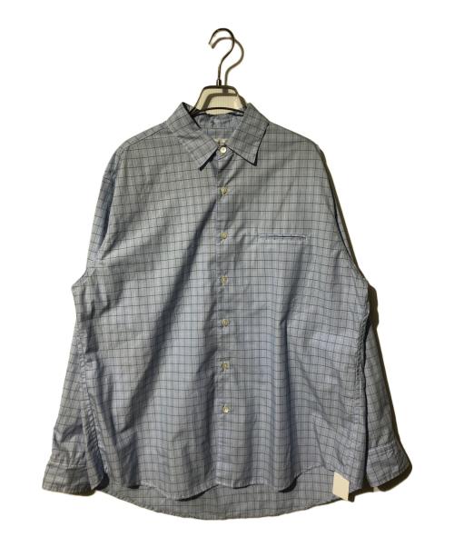 EEL Products（イール プロダクツ）EEL Products (イール プロダクツ) Grooming Shirt ブルー サイズ:Ｓの古着・服飾アイテム