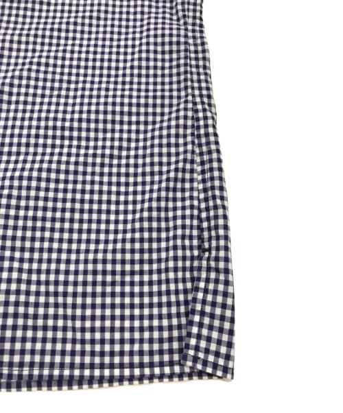 EEL（イール）EEL (イール) 半袖シャツ ホワイト×ブルー サイズ:Sの古着・服飾アイテム