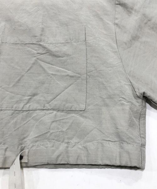 MAISON SPECIAL（メゾンスペシャル）MAISON SPECIAL (メゾンスペシャル) アセテートリネンボレロシャツ ベージュ サイズ:Freeの古着・服飾アイテム