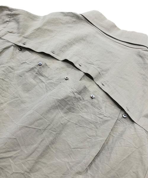 MAISON SPECIAL（メゾンスペシャル）MAISON SPECIAL (メゾンスペシャル) アセテートリネンボレロシャツ ベージュ サイズ:Freeの古着・服飾アイテム