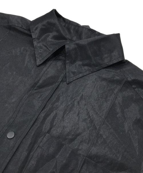 TOGA PULLA（トーガ プルラ）TOGA PULLA (トーガ プルラ) ポリエステルメッシュシャツ ブラック サイズ:36の古着・服飾アイテム