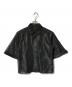 TOGA PULLA（トーガ プルラ）の古着「ポリエステルメッシュシャツ」｜ブラック