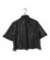 TOGA PULLA (トーガ プルラ) ポリエステルメッシュシャツ ブラック サイズ:36：8000円