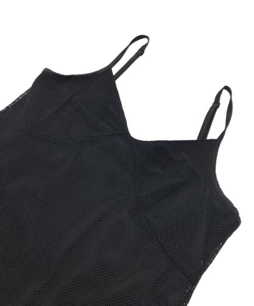 UN3D.（アンスリード）UN3D. (アンスリード) MESH ASYMME CAMI OP レッド サイズ:36の古着・服飾アイテム