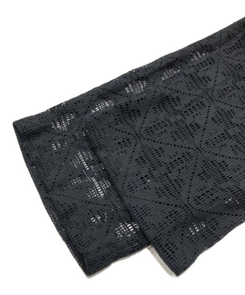 MAISON SPECIAL（メゾンスペシャル）MAISON SPECIAL (メゾンスペシャル) バスケットレースワイドパンツ ブラック サイズ:36の古着・服飾アイテム