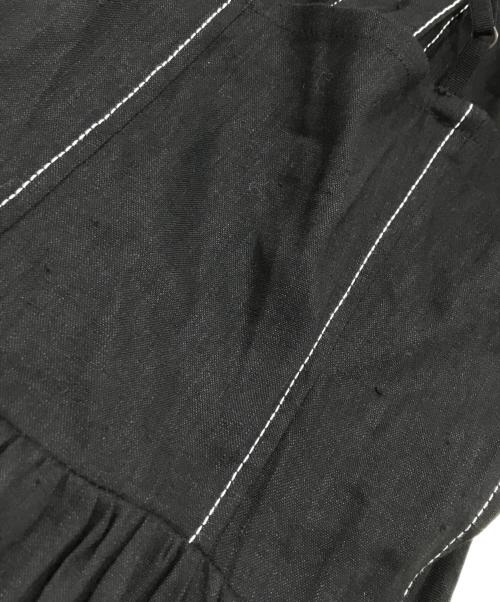 G.V.G.V（ジーヴィージーヴィー）G.V.G.V (ジーヴィージーヴィー) DOCKING SUMMER DRESS ブラック サイズ:34の古着・服飾アイテム