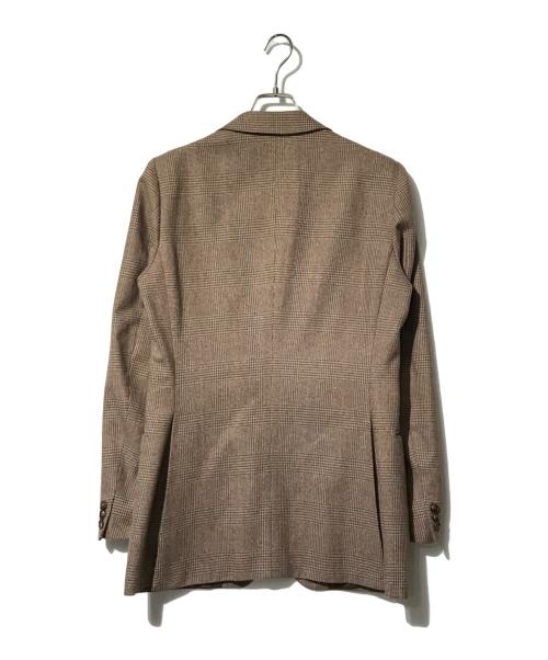 Yves Saint Laurent（イヴサンローラン）Yves Saint Laurent (イヴサンローラン) ウールコート ブラウン サイズ:38の古着・服飾アイテム