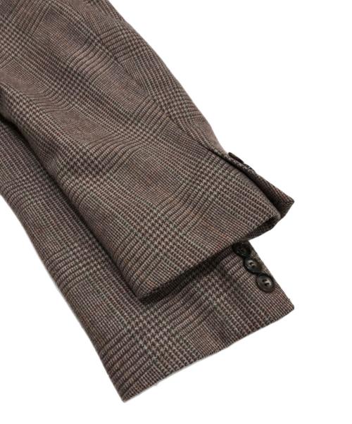 Yves Saint Laurent（イヴサンローラン）Yves Saint Laurent (イヴサンローラン) ウールコート ブラウン サイズ:38の古着・服飾アイテム