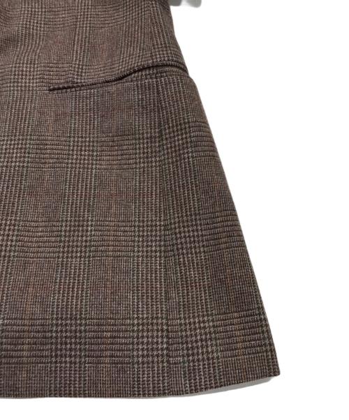 Yves Saint Laurent（イヴサンローラン）Yves Saint Laurent (イヴサンローラン) ウールコート ブラウン サイズ:38の古着・服飾アイテム