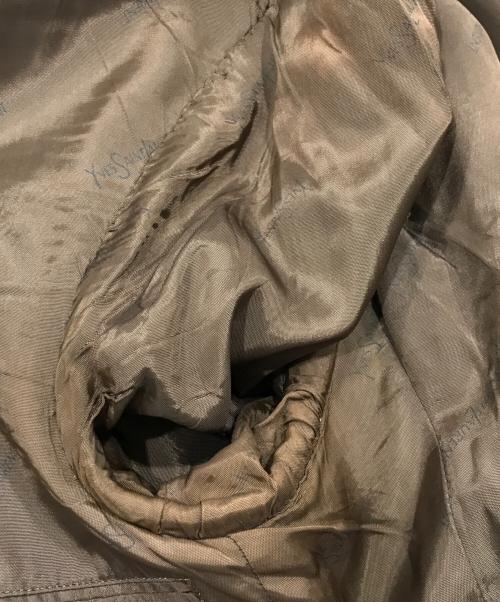 Yves Saint Laurent（イヴサンローラン）Yves Saint Laurent (イヴサンローラン) ウールコート ブラウン サイズ:38の古着・服飾アイテム