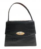 GIANNI VERSACEジャンニ・ヴェルサーチ）の古着「メデューサロゴハンドバッグ」｜ブラック