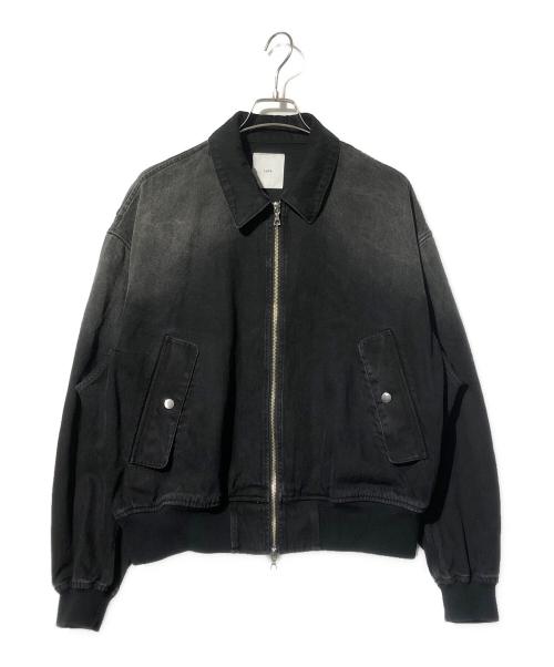 Lui's（ルイス）Lui's (ルイス) ボンバーデニムジャケット ブラック サイズ:Sの古着・服飾アイテム