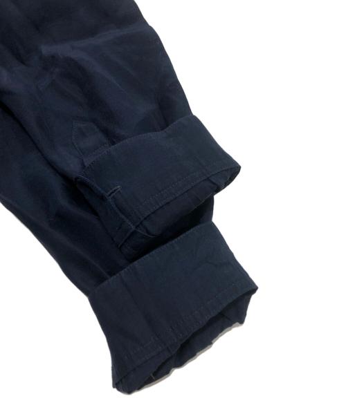 DRAWER（ドゥロワー）DRAWER (ドゥロワー) シアーブラウス ネイビー サイズ:36の古着・服飾アイテム