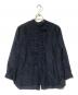 DRAWER（ドゥロワー）の古着「シアーブラウス」｜ネイビー