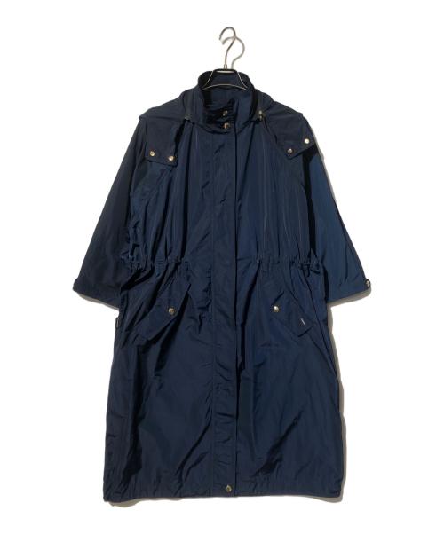 WOOLRICH（ウールリッチ）WOOLRICH (ウールリッチ) ロングアノラックナイロンコート ネイビー サイズ:XSの古着・服飾アイテム