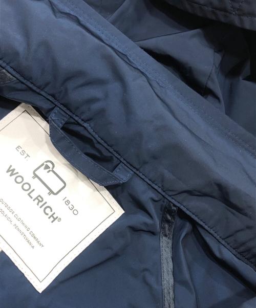 WOOLRICH（ウールリッチ）WOOLRICH (ウールリッチ) ロングアノラックナイロンコート ネイビー サイズ:XSの古着・服飾アイテム