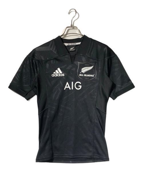 adidas（アディダス）adidas (アディダス) allblacks ゲームシャツ ブラック サイズ:不明の古着・服飾アイテム