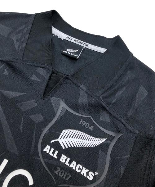 adidas（アディダス）adidas (アディダス) allblacks ゲームシャツ ブラック サイズ:不明の古着・服飾アイテム
