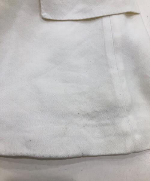 RALPH LAUREN Purple Label（ラルフ ローレン パープル レーベル）RALPH LAUREN Purple Label (ラルフ ローレン パープル レーベル) リネン混テーラードジャケット ホワイト サイズ:38Rの古着・服飾アイテム