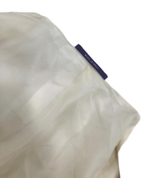 RALPH LAUREN Purple Label（ラルフ ローレン パープル レーベル）RALPH LAUREN Purple Label (ラルフ ローレン パープル レーベル) リネン混テーラードジャケット ホワイト サイズ:38Rの古着・服飾アイテム