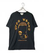 KIDILLキディル）の古着「プリントTシャツ」｜ブラック