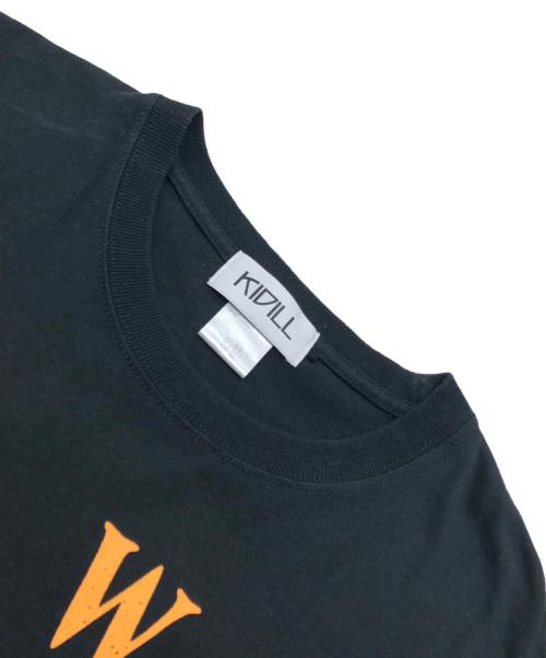 KIDILL（キディル）KIDILL (キディル) プリントTシャツ ブラック サイズ:Ｆの古着・服飾アイテム