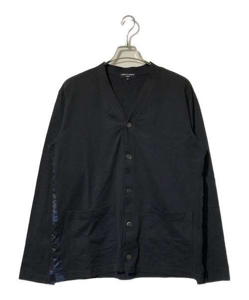 COMME des GARCONS HOMME（コムデギャルソン オム）COMME des GARCONS HOMME (コムデギャルソン オム) カモフラテープカーディガン ネイビー サイズ:Lの古着・服飾アイテム