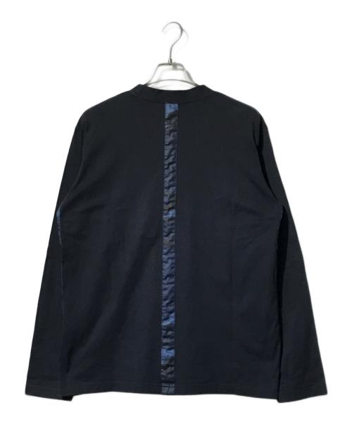 COMME des GARCONS HOMME（コムデギャルソン オム）COMME des GARCONS HOMME (コムデギャルソン オム) カモフラテープカーディガン ネイビー サイズ:Lの古着・服飾アイテム