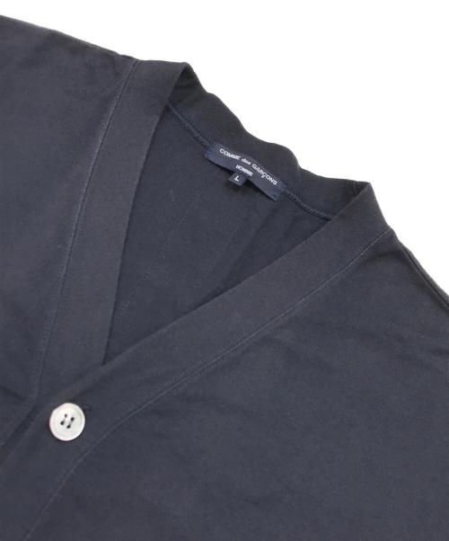 COMME des GARCONS HOMME（コムデギャルソン オム）COMME des GARCONS HOMME (コムデギャルソン オム) カモフラテープカーディガン ネイビー サイズ:Lの古着・服飾アイテム