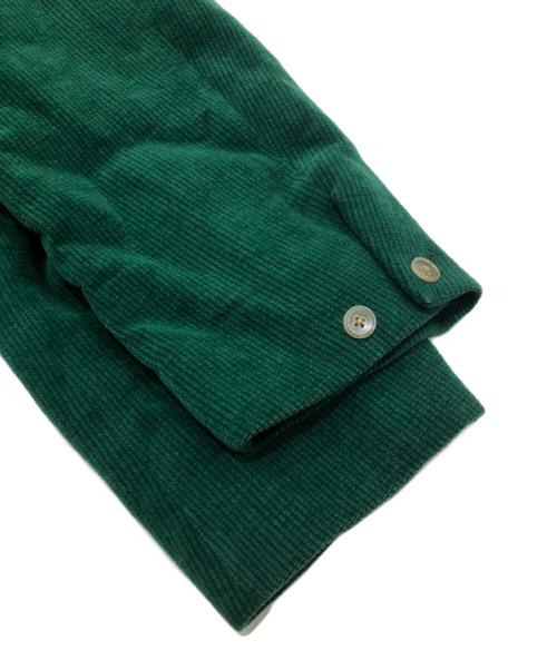 AURALEE（オーラリー）AURALEE (オーラリー) WOOL CUPRA LINEN CLOTH JACKET グリーン サイズ:1の古着・服飾アイテム