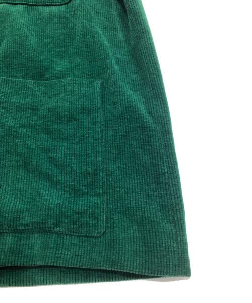 AURALEE（オーラリー）AURALEE (オーラリー) WOOL CUPRA LINEN CLOTH JACKET グリーン サイズ:1の古着・服飾アイテム