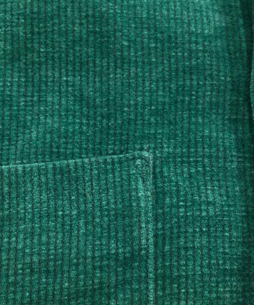 AURALEE（オーラリー）AURALEE (オーラリー) WOOL CUPRA LINEN CLOTH JACKET グリーン サイズ:1の古着・服飾アイテム