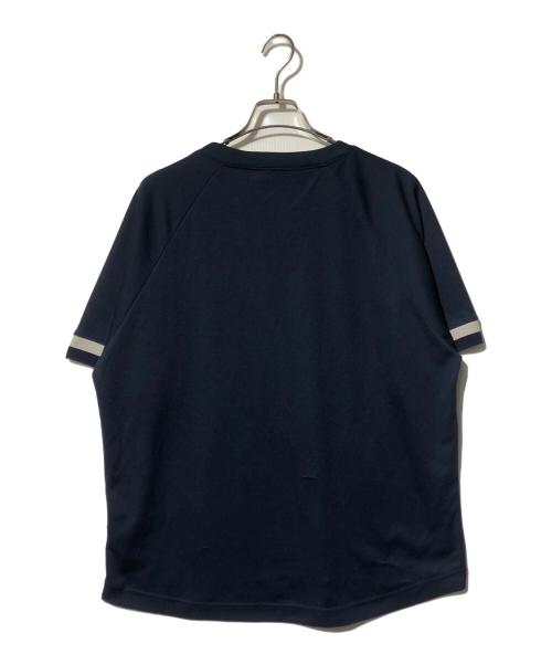KEBOZ（ケボズ）KEBOZ (ケボズ) Mesh V Neck Baseball Shirt ネイビー サイズ:Mの古着・服飾アイテム