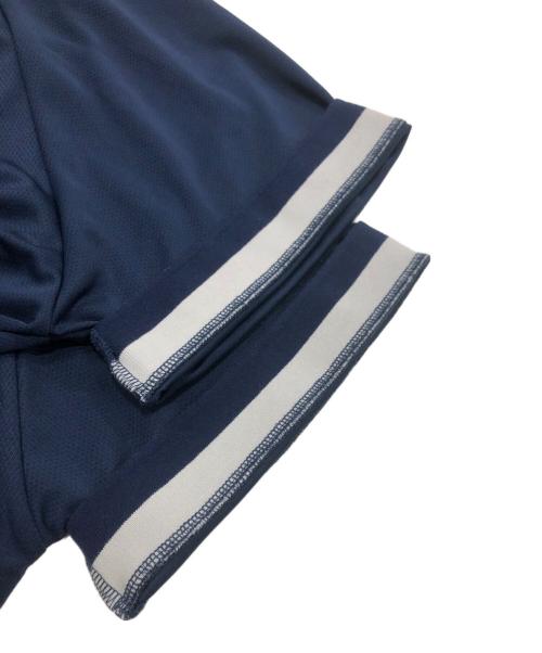 KEBOZ（ケボズ）KEBOZ (ケボズ) Mesh V Neck Baseball Shirt ネイビー サイズ:Mの古着・服飾アイテム