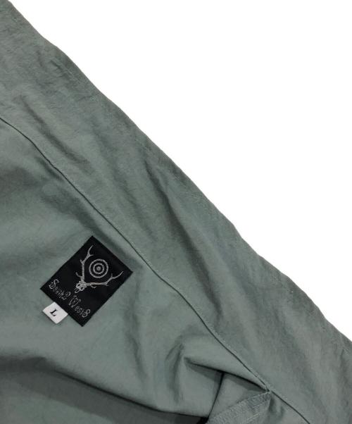 South2 West8（サウスツー ウエストエイト）South2 West8 (サウスツー ウエストエイト) KEBOZ (ケボズ) PACKABLE VEST グリーン サイズ:Lの古着・服飾アイテム