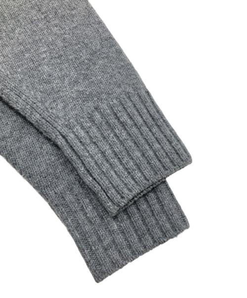 CINOH（チノ）CINOH (チノ) OVER SIZE HI NECK KNIT グレー サイズ:36の古着・服飾アイテム