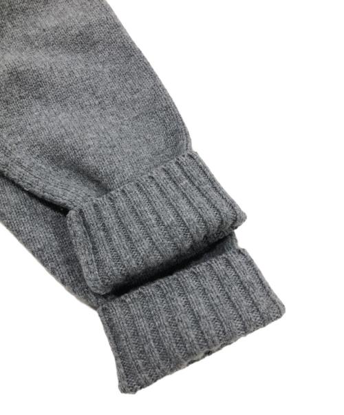 CINOH（チノ）CINOH (チノ) OVER SIZE HI NECK KNIT グレー サイズ:36の古着・服飾アイテム