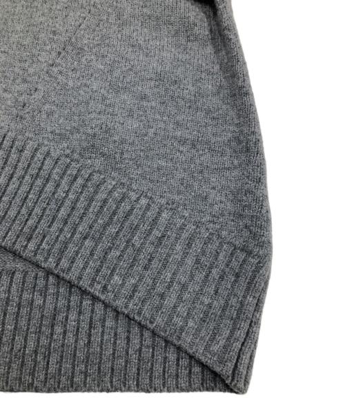 CINOH（チノ）CINOH (チノ) OVER SIZE HI NECK KNIT グレー サイズ:36の古着・服飾アイテム