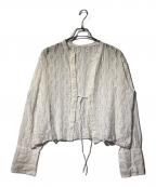 R'IAM PLAGEリアム プラージュ）の古着「レースミニシャツ」｜ホワイト