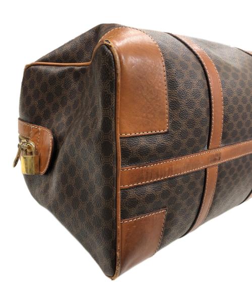 CELINE（セリーヌ）CELINE (セリーヌ) マカダム柄ボストンバッグ ブラウンの古着・服飾アイテム