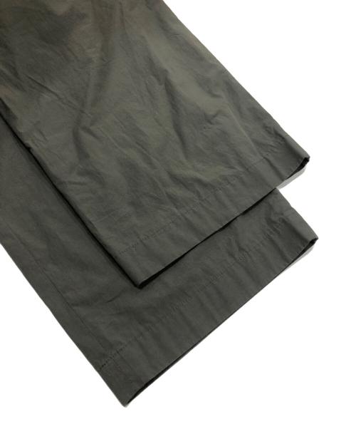 ATON（エイトン）ATON (エイトン) Kyoto tsurizome cotton wide easy pants オリーブ サイズ:02の古着・服飾アイテム