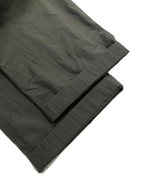 ATON（エイトン）ATON (エイトン) Kyoto tsurizome cotton wide easy pants オリーブ サイズ:02の古着・服飾アイテム