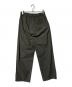 ATON (エイトン) Kyoto tsurizome cotton wide easy pants オリーブ サイズ:02：11000円