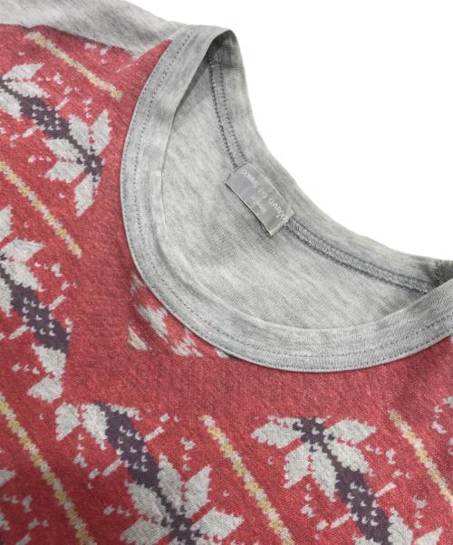 COMME des GARCONS HOMME（コムデギャルソン オム）COMME des GARCONS HOMME (コムデギャルソン オム) 柄ｔシャツ グレー サイズ:不明の古着・服飾アイテム