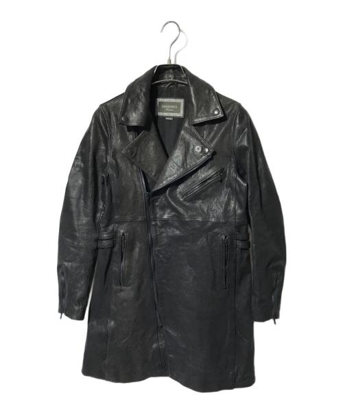 hysterics（ヒステリックス）hysterics (ヒステリックス) レザーコート ブラック サイズ:Mの古着・服飾アイテム